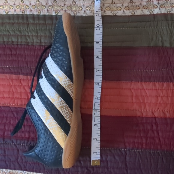 ADIDAS* Ace 16.4 IN ladies/unisex running shoes, rubber sole lace up size 8 - Picture 11 of 16